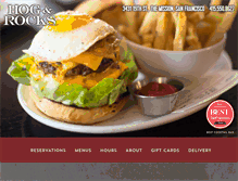 Tablet Screenshot of hogandrocks.com